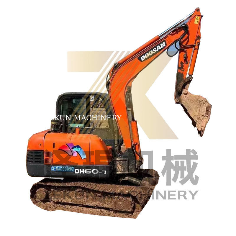 5500 KG Doosan60-7 DH55/DH60-7/80-7 DH60/DH60-7 Escavatore con 0-2000 ore di lavoro