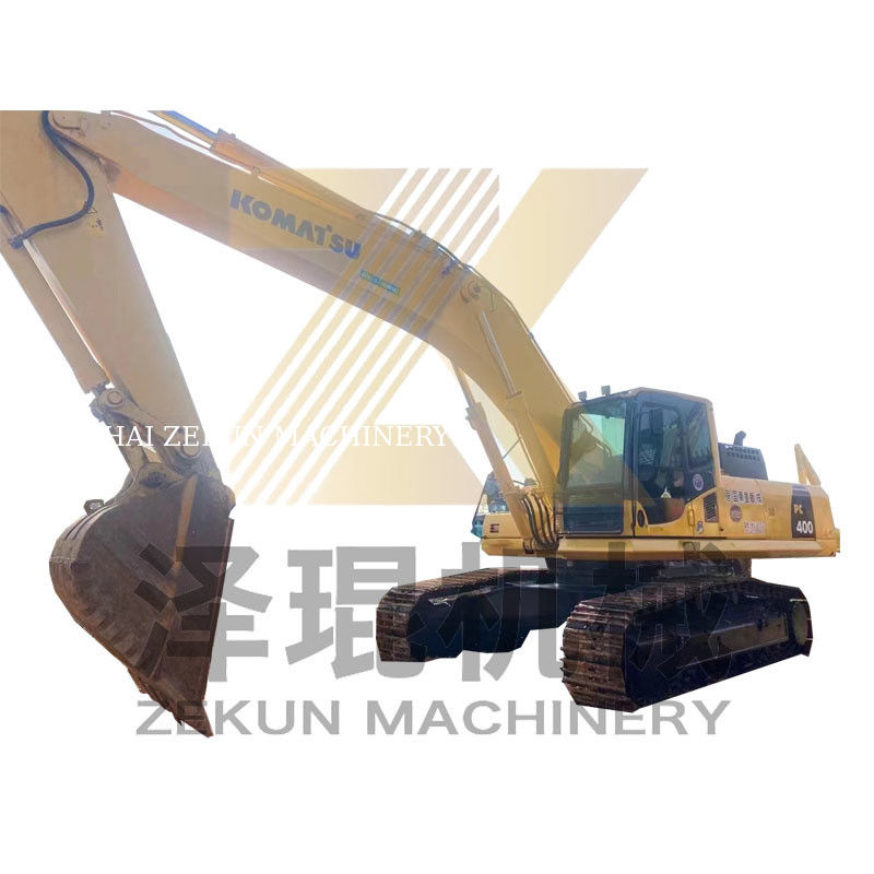 Escavatore Komatsu PC400-8 di seconda mano con pompa idraulica e prestazioni
