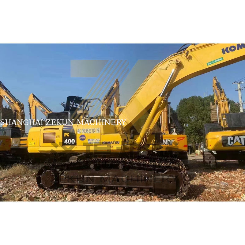 Escavatore Komatsu PC400-8 di seconda mano con pompa idraulica e prestazioni