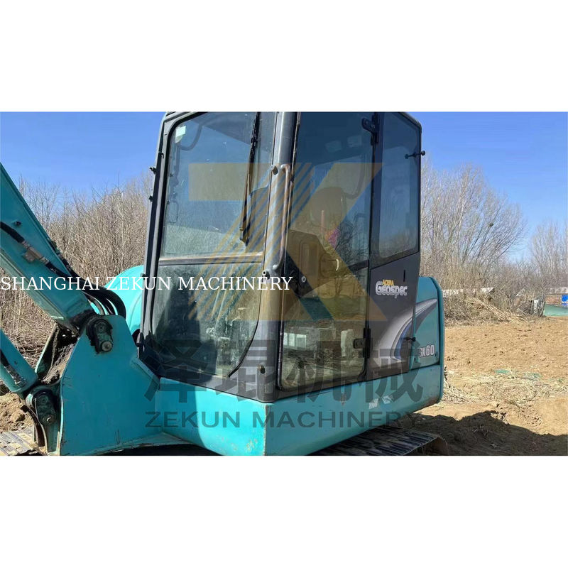 Miniescavatore da 6 tonnellate usato Kobelco SK60-3/5/8/10 con motore Yanmar in buone condizioni