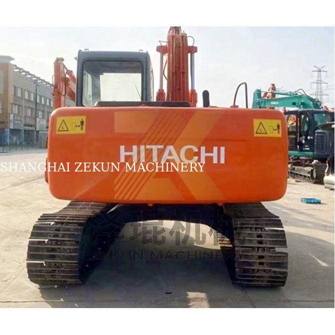 Escavatore di seconda mano Hitachi ZX120-5 ZX120-6 Mini Digger con 7420 ore di lavoro