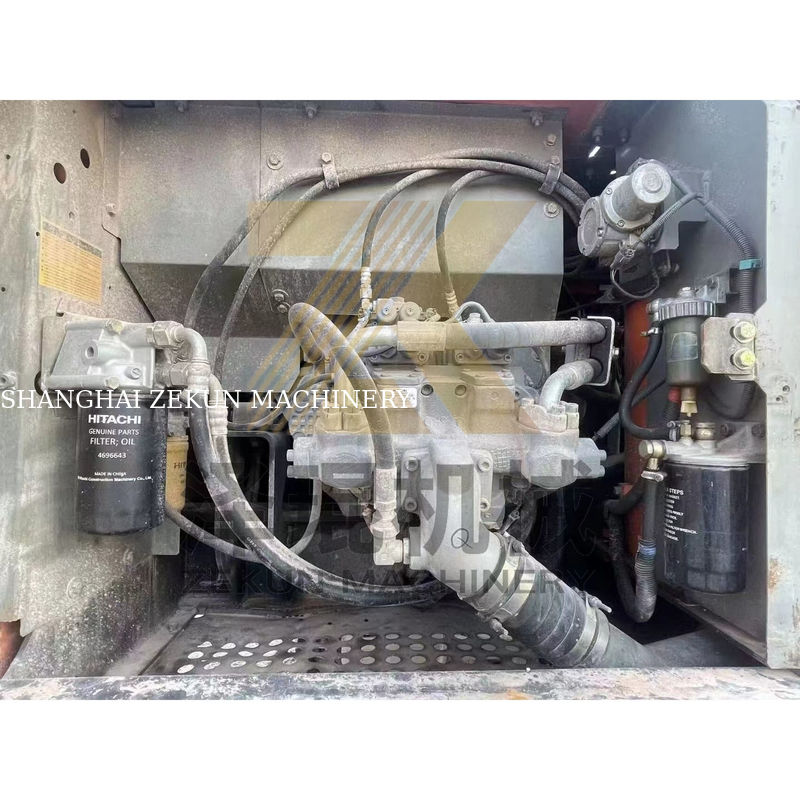 Hitachi ZX200-5G Escavatore usato dal Giappone con 20 tonnellate di peso operativo e cilindro