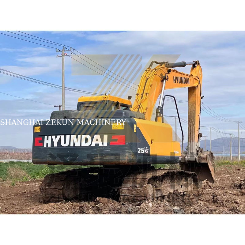21000 KG Peso della macchina Cummins Motore Usato Hyundai 215-9T 215-9S escavatore a Shanghai