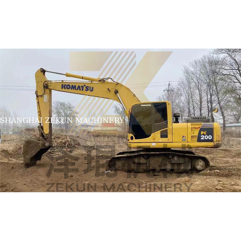 PC200-7 di seconda mano Komatsu PC200-7 Crawler Digger a Shanghai PC-200-8M0 2019