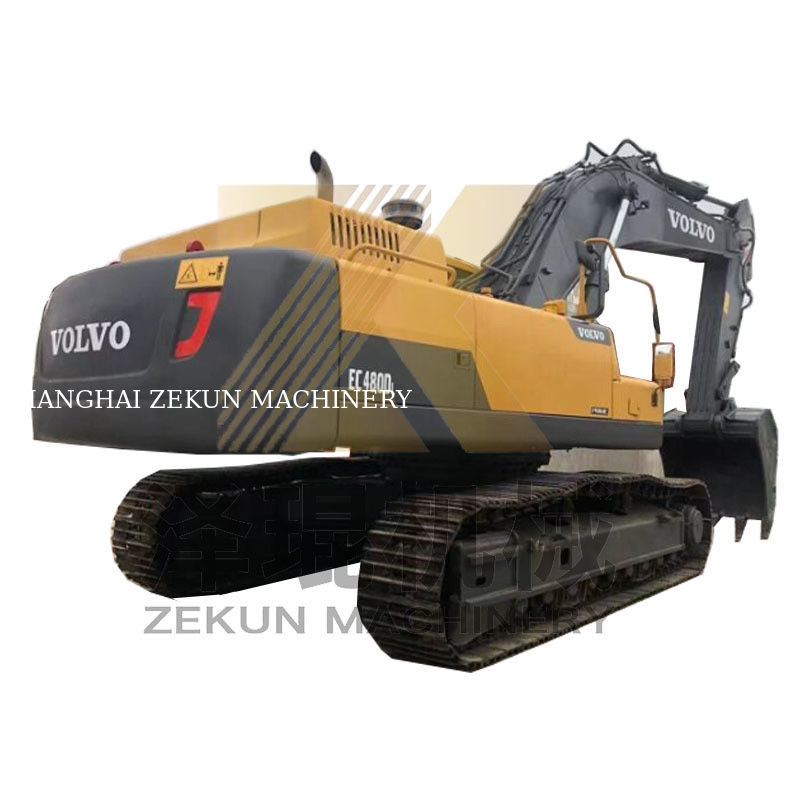 Escavatore Volvo EC480 usato con capacità di secchio di 3,3 m3 e altre valvole idrauliche