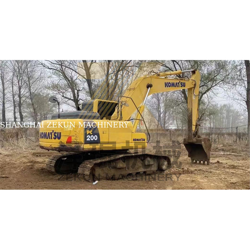 PC200-7 di seconda mano Komatsu PC200-7 Crawler Digger a Shanghai PC-200-8M0 2019