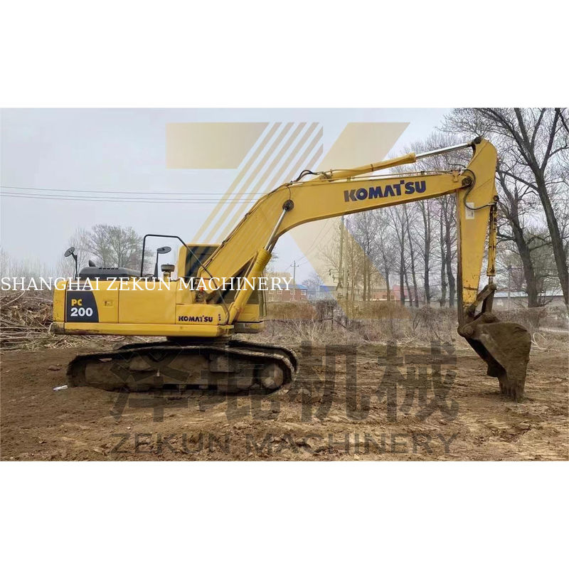 PC200-7 di seconda mano Komatsu PC200-7 Crawler Digger a Shanghai PC-200-8M0 2019