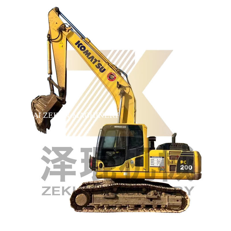 Komatsu 16T PC110-7 PC200-7 PC200-8MO di seconda mano caricatore 200 con basso peso di esercizio