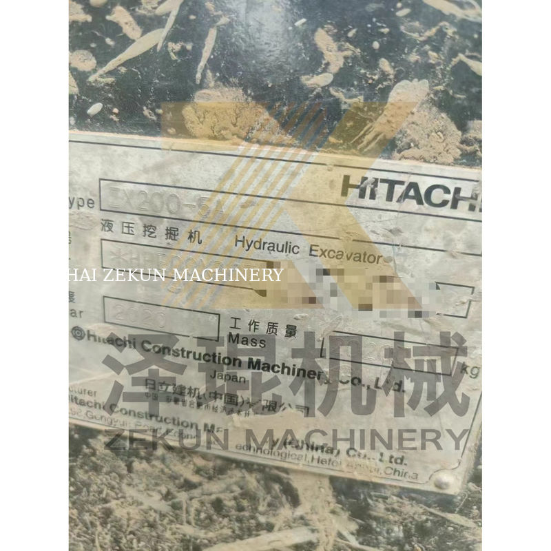 4475 Orari di lavoro utilizzati Hitachi ZX200 ZX200-3 ZX200-6 Escavatore a trascinatore per la costruzione