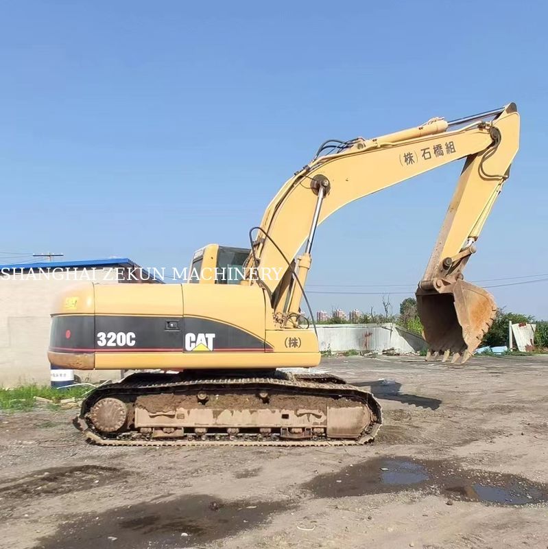 Sistema completamente idraulico utilizzato CAT320C escavatore alta potenza di scavo per il vostro business