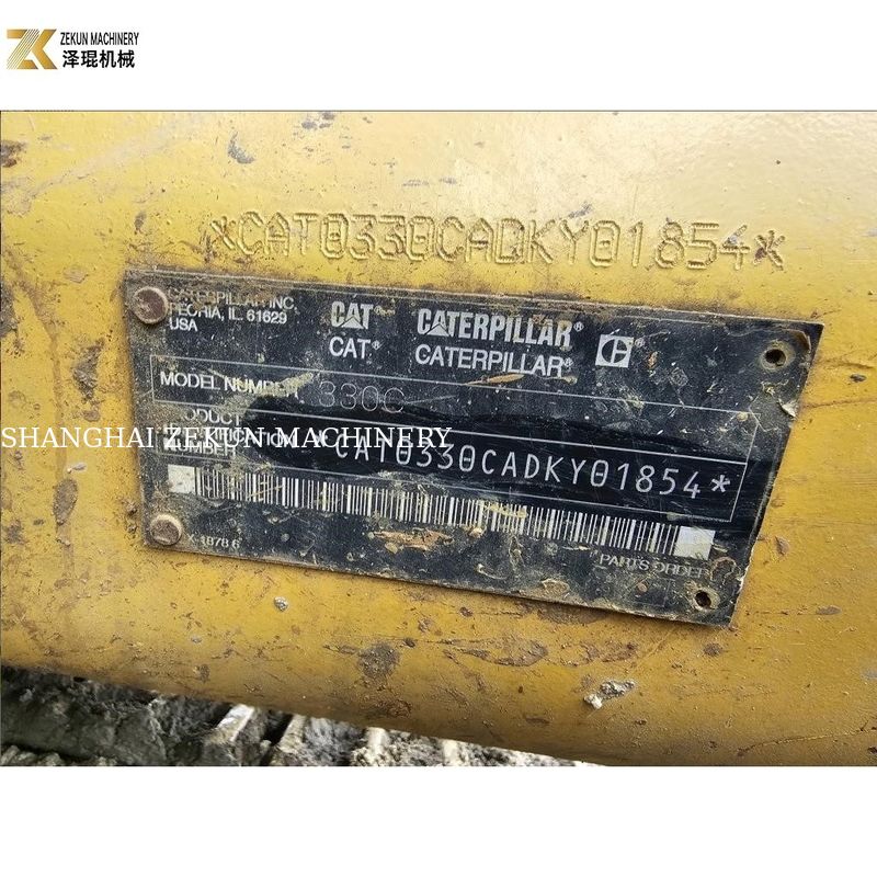32300 KG Escavatore usato CAT 330 per il Giappone