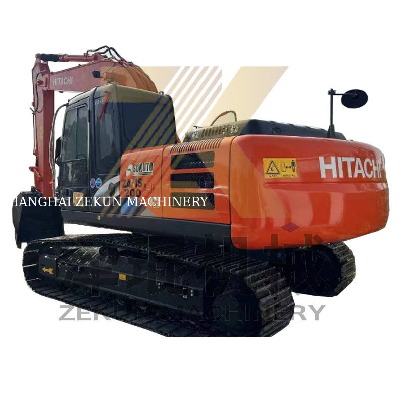 20 tonnellate usate Hitachi ZX200-3G Crawler Excavator con altre valvole idrauliche in Giappone