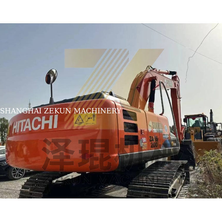 20 tonnellate usate Hitachi ZX200-3G Crawler Excavator con altre valvole idrauliche in Giappone