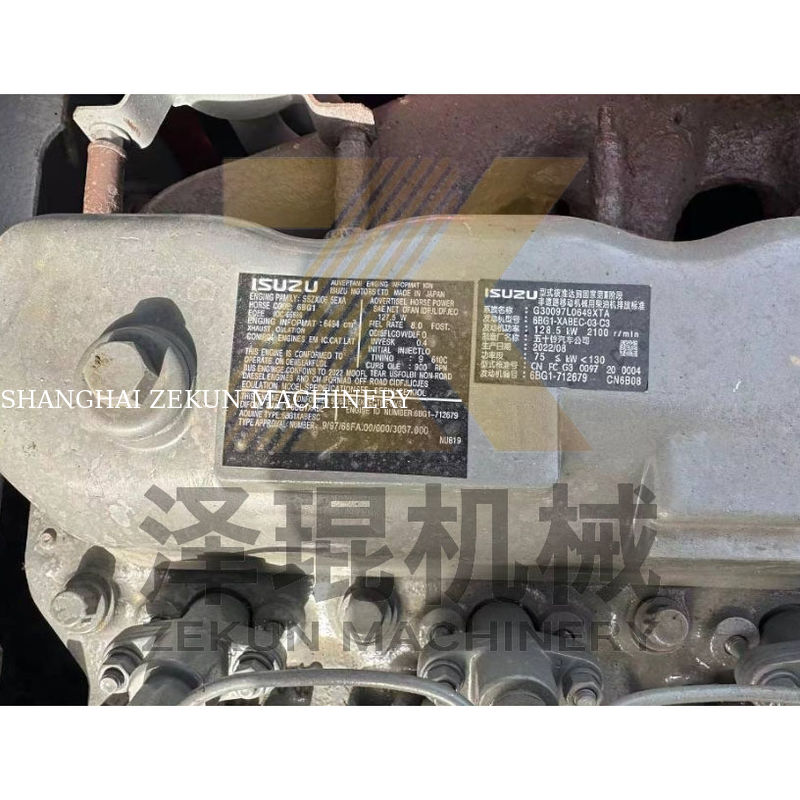 20 tonnellate usate Hitachi ZX200-3G Crawler Excavator con altre valvole idrauliche in Giappone