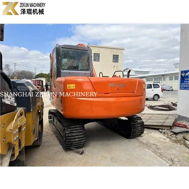 Escavatore usato Hitachi ZX70 con pompa idraulica originale e 2001-4000 ore di lavoro