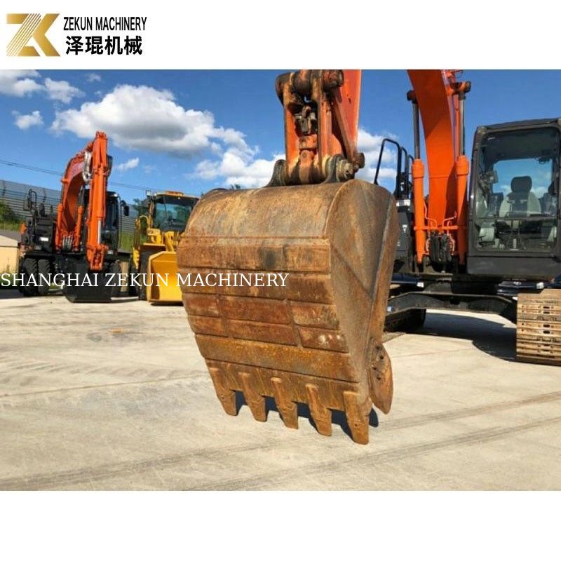 Escavatori usati da 12 tonnellate Hitachi ZX120 Escavatore ZX120-6 con cilindro idraulico originale