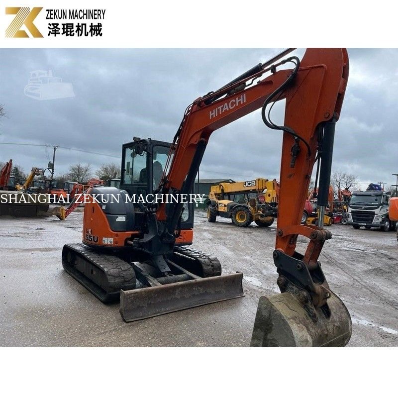 Mini escavatore usato Hitachi ZX55U. Originale giapponese.