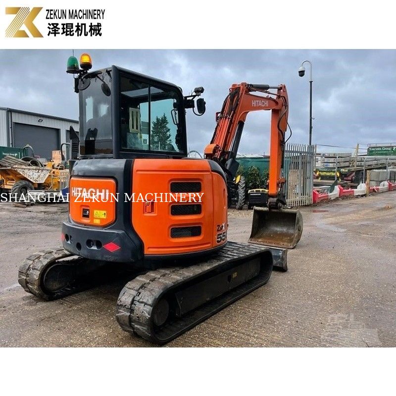 Mini escavatore usato Hitachi ZX55U. Originale giapponese.