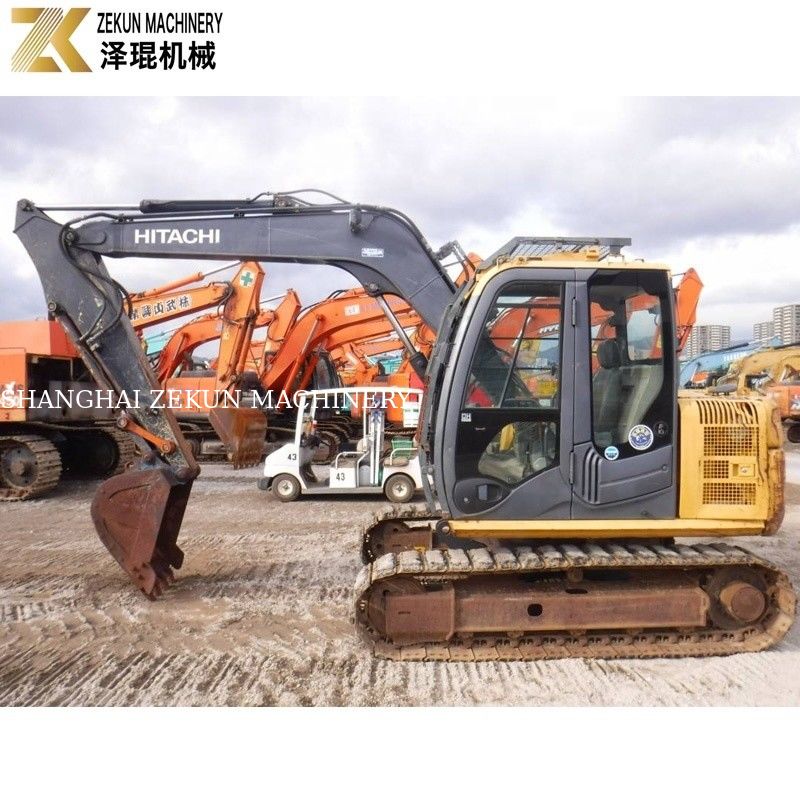7200 KG Giappone Mini usato 8 tonnellate Hitachi 80 escavatore ZX80 con pompa idraulica originale