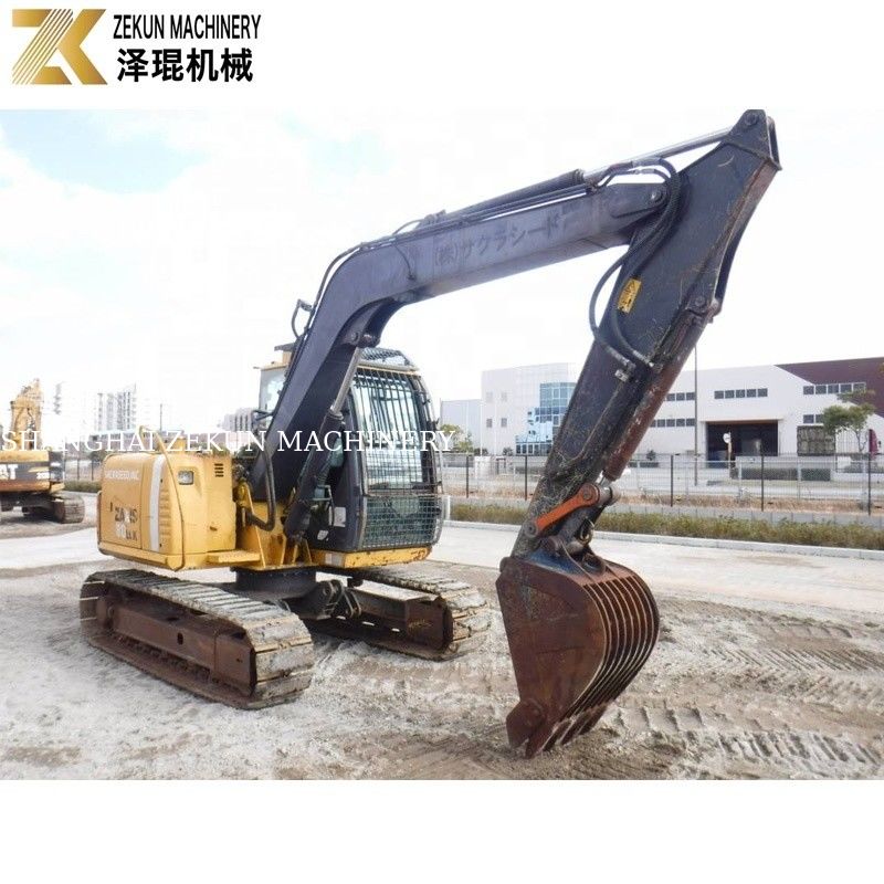 7200 KG Giappone Mini usato 8 tonnellate Hitachi 80 escavatore ZX80 con pompa idraulica originale