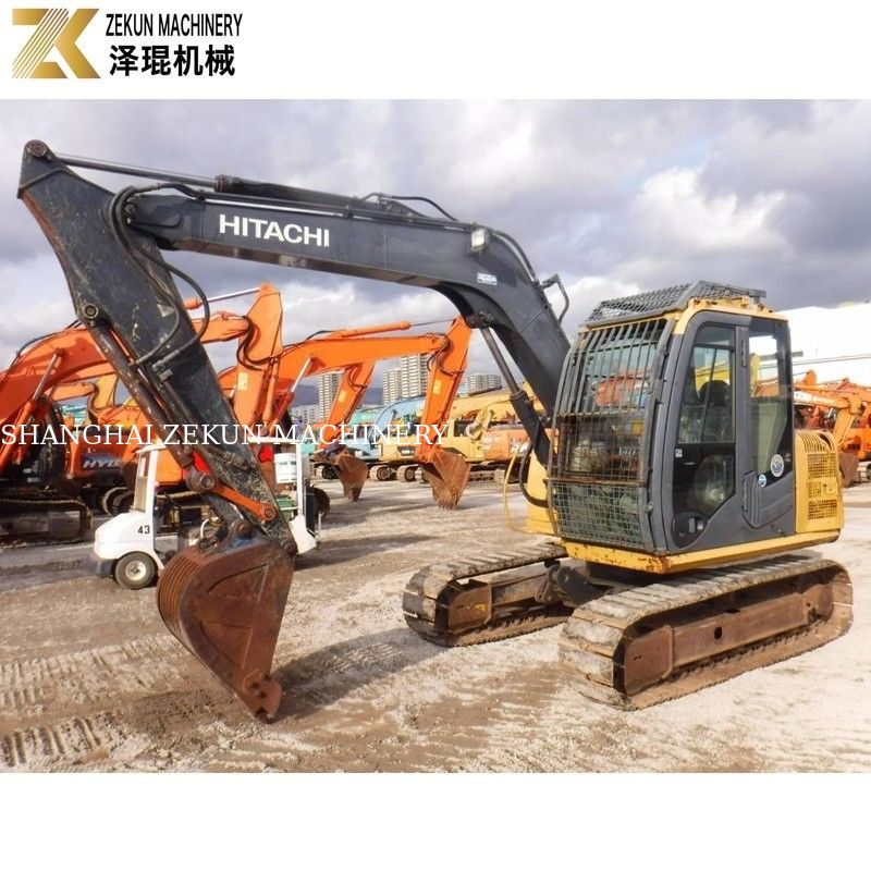 7200 KG Giappone Mini usato 8 tonnellate Hitachi 80 escavatore ZX80 con pompa idraulica originale