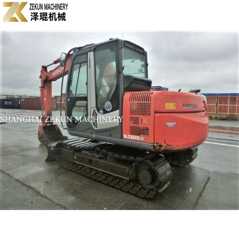 Piccolo secchio usato 7 tonnellate Hitachi ZX 70 escavatore con pollice ZX70-3 0-2000 ore di lavoro