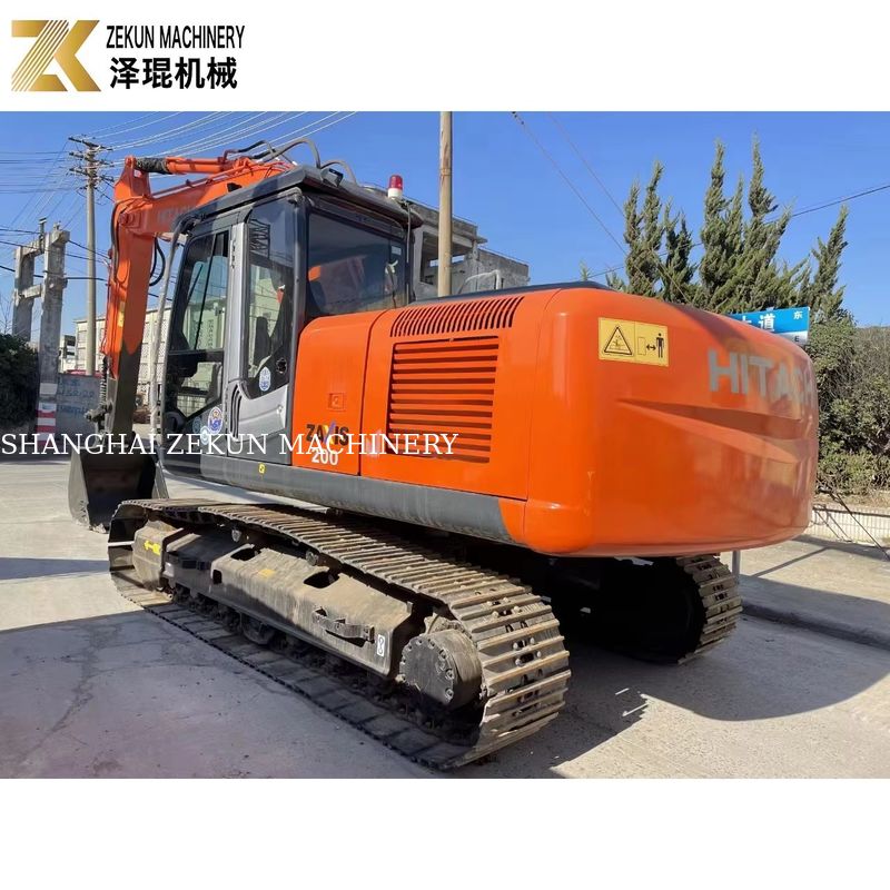 Tempo di lavoro ridotto Hitachi EX 200 Escavatore con pompa idraulica Altre valvole idrauliche
