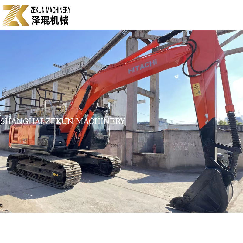 Tempo di lavoro ridotto Hitachi EX 200 Escavatore con pompa idraulica Altre valvole idrauliche