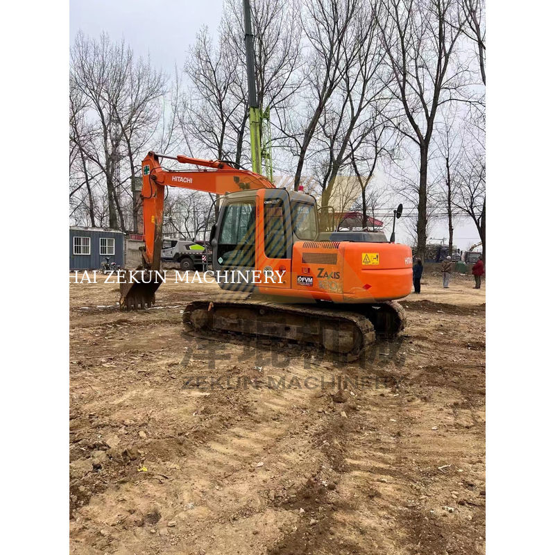 4001-6000 Orari di lavoro Hitachi ZX120-6 mini escavatore di seconda mano con motore ISUZU