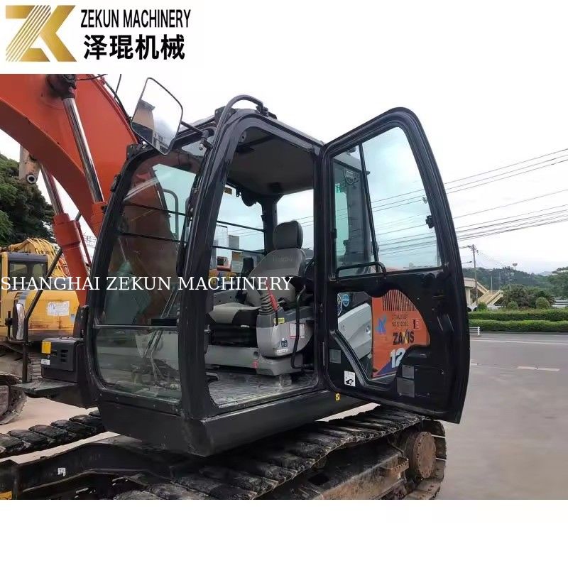 Escavatore Hitachi ZX120-6 con pompa idraulica originale e peso operativo di 12 tonnellate