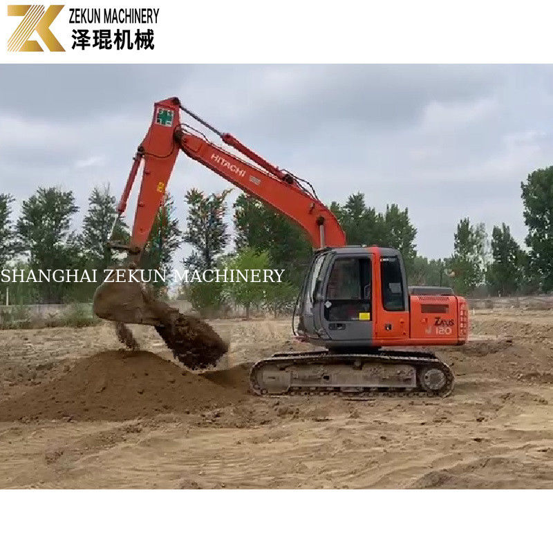 2012 Hitachi 120-2 Escavatore parti originali e pista di gomma per scavo
