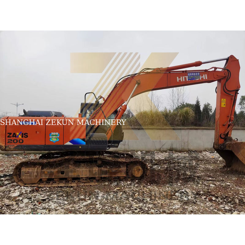 Usato Hitachi ZX200-5 escavatore 20 tonnellate Giappone originale per le vostre esigenze di costruzione