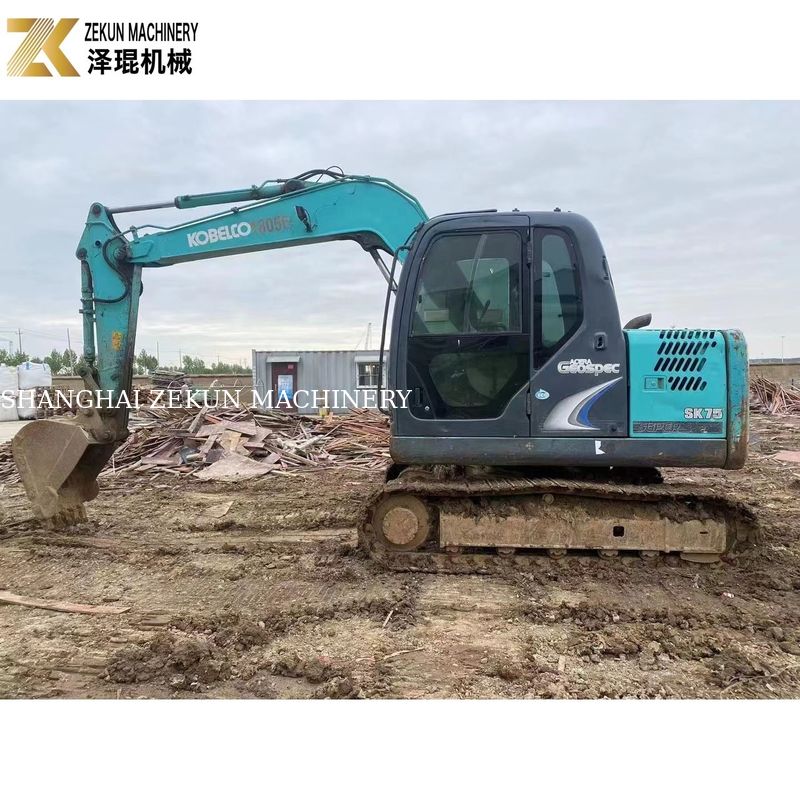2017 Usato Kobelco SK75-8 7.5 Tonnes Escavatore giapponese Disegno originale