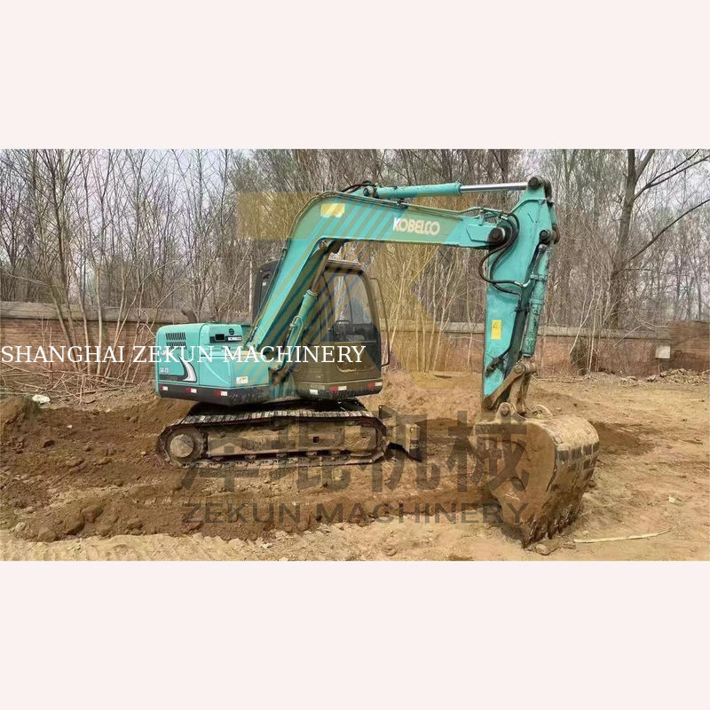 4001-6000 ore di lavoro Usato Kobelco SK75-8 SR escavatore per alle aste di Shanghai