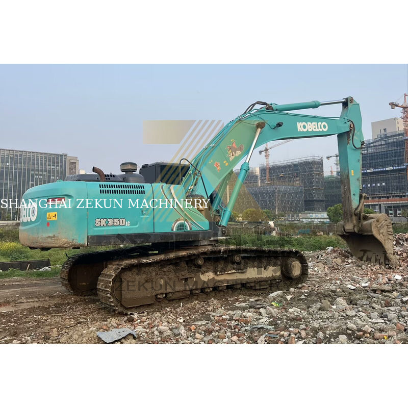 Buone condizioni Kobelco SK350LC 8 Escavatore con capacità di 1.6 m3 e motore HINO
