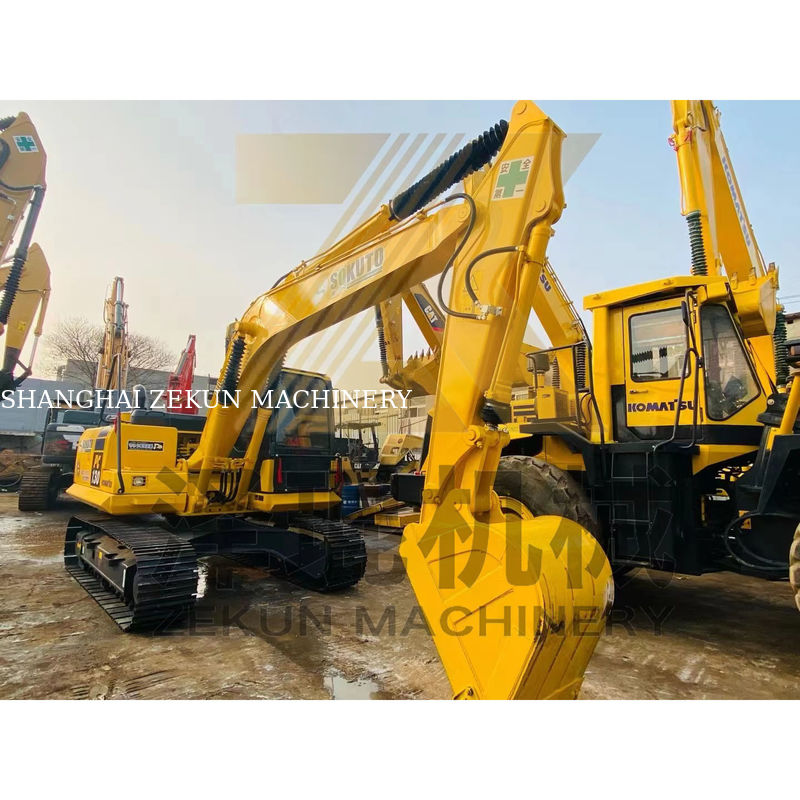 Escavatori di seconda mano da 13 tonnellate Komatsu PC130-7 Escavatori a Shanghai Valvola idraulica Altro