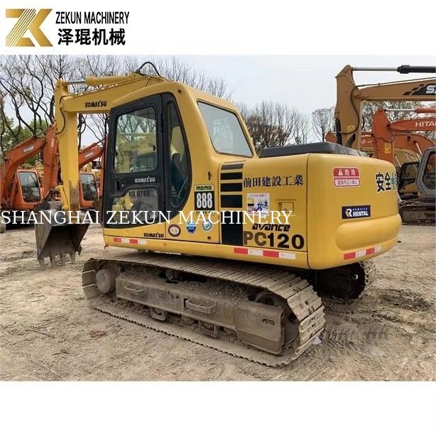 Prezzi accessibili 63kw Komatsu PC120-6 Crawler Escavatore 120 6 8 per l'agricoltura Scavo