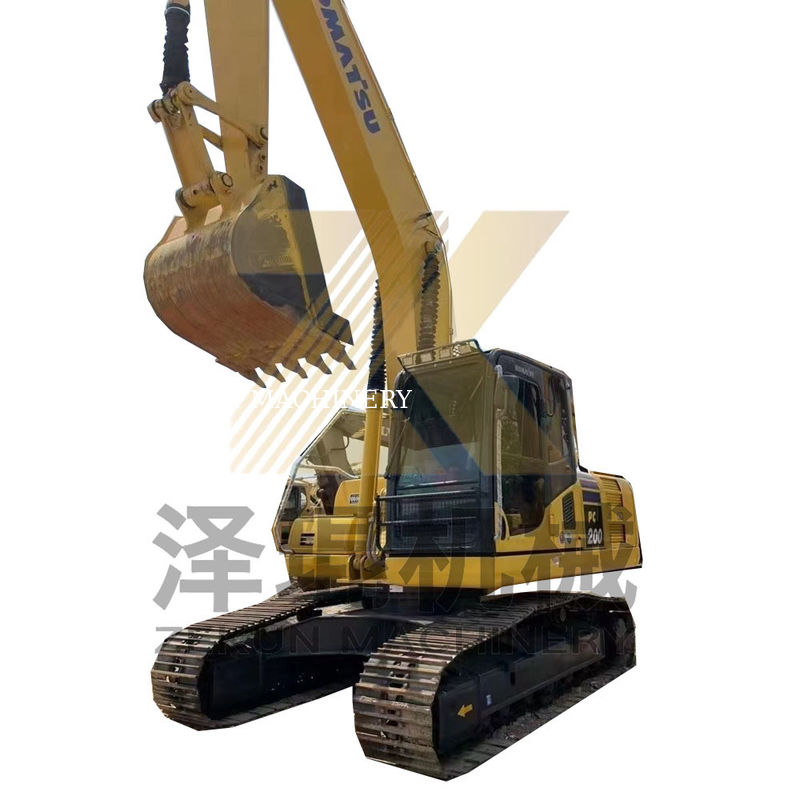 Usato Komatsu PC200-8 PC200 Escavatore Macchina di movimento terra con 0.8m3 Capacità secchio