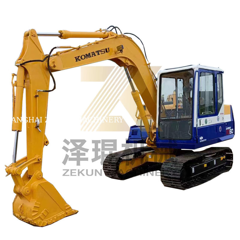 Escavatore Komatsu PC60-5 usato a buon mercato con altri cilindri idraulici e nel 2022