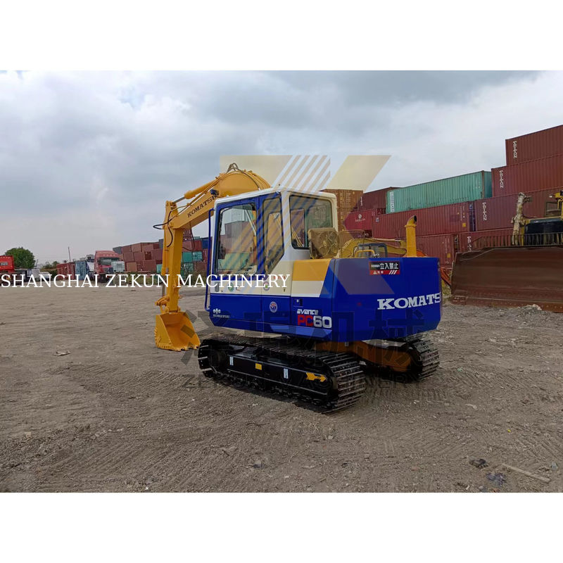 Escavatore Komatsu PC60-5 usato a buon mercato con altri cilindri idraulici e nel 2022