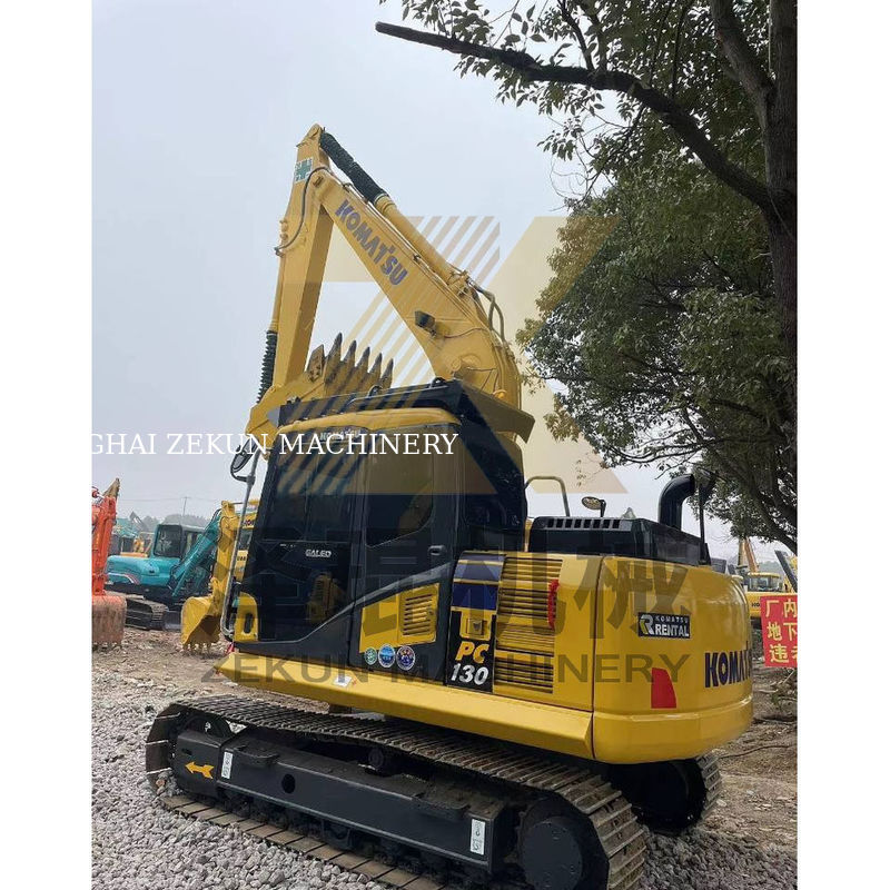 2020 Usato Komatsu PC130-7 Escavatore idraulico 13 tonnellate Mini Escavatore 0,53M3 Capacità di secchio
