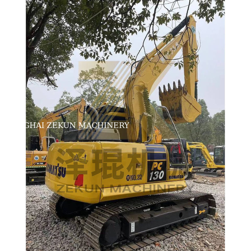 2020 Usato Komatsu PC130-7 Escavatore idraulico 13 tonnellate Mini Escavatore 0,53M3 Capacità di secchio