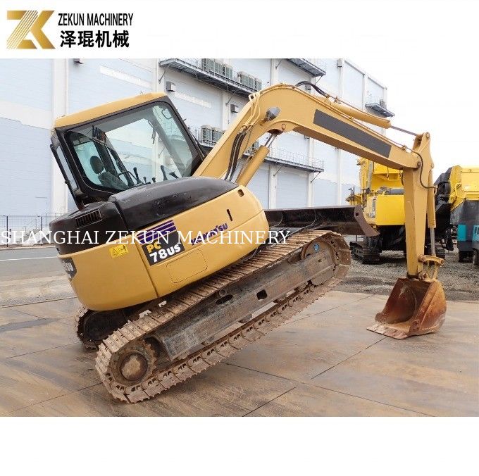 7 tonnellate Giappone Mini Used Komatsu PC78US Escavatore PC78 US Anno Maschera Peso 7630 KG