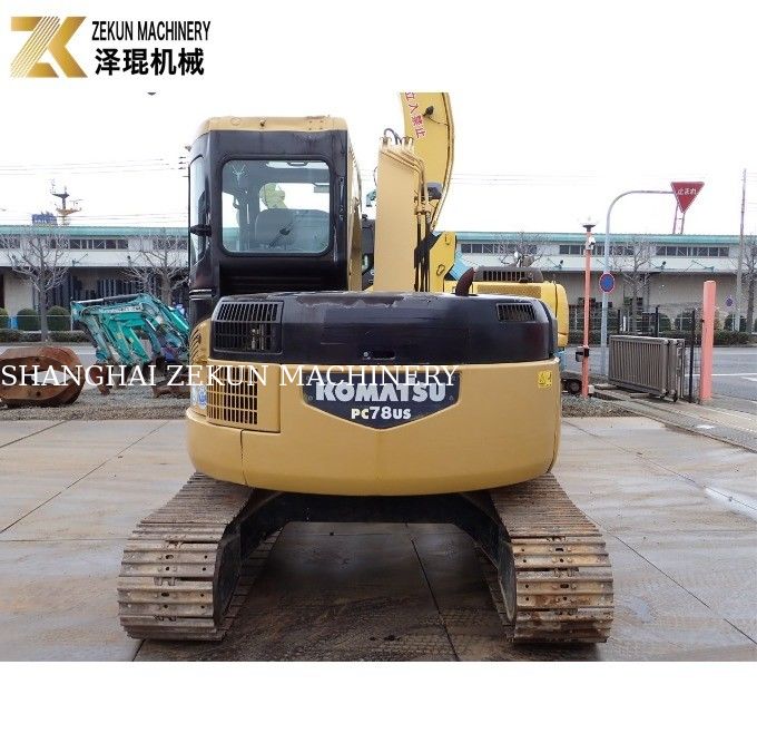 7 tonnellate Giappone Mini Used Komatsu PC78US Escavatore PC78 US Anno Maschera Peso 7630 KG
