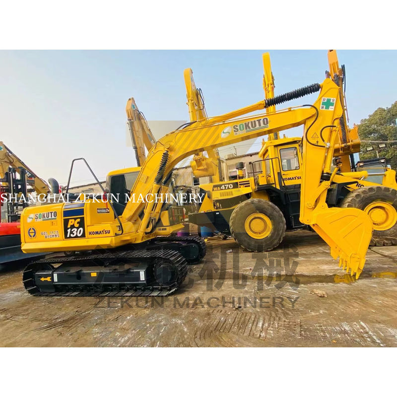 Komatsu PC130-7 PC130-8M0 Escavatore per scavatori di trincee in buone condizioni