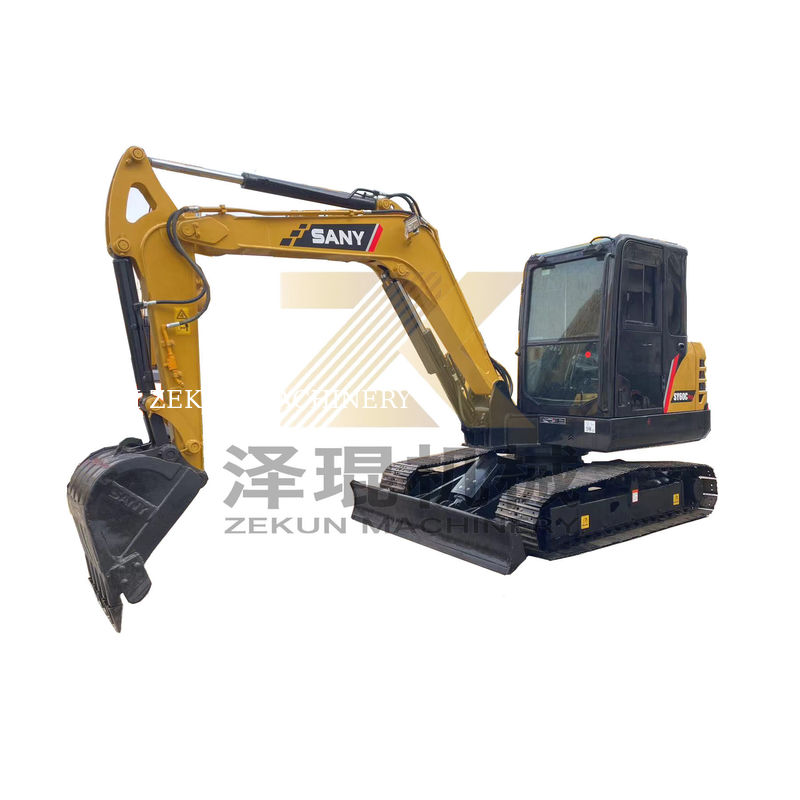 Sany SY60C Pro escavatore 0-2000 ore di lavoro 36KW Perfetto per progetti di costruzione