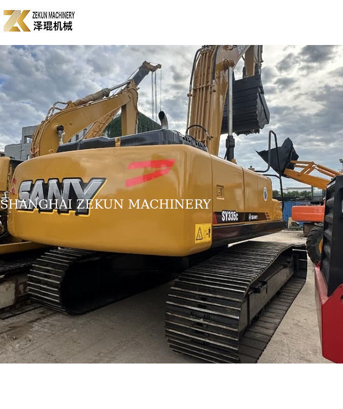 Originale usato Sany 335 escavatore in motore Sany Peso della macchina 35000 KG