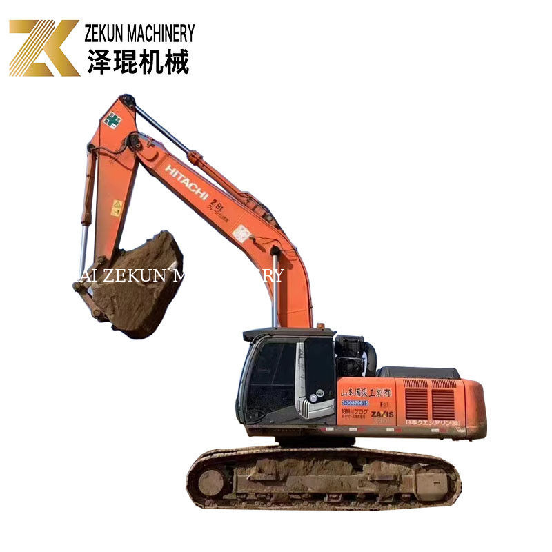Buone condizioni usato escavatore HITACHI ZX350-3 con 35 tonnellate di peso operativo motore ISUZU