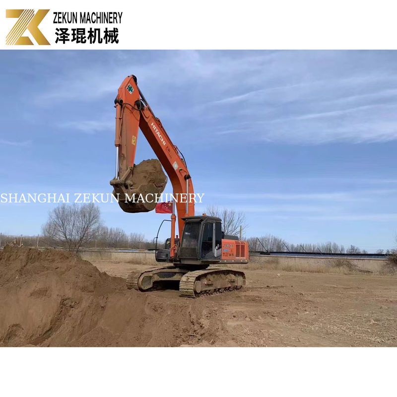 Buone condizioni usato escavatore HITACHI ZX350-3 con 35 tonnellate di peso operativo motore ISUZU