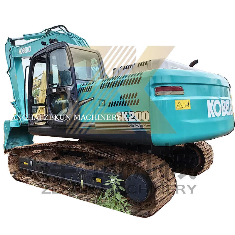 Escavatore da 20 tonnellate Kobelco SK200-8 utilizzato in Giappone con peso operativo di 20000 KG